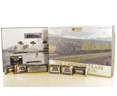Graham Farish by Bachmann N Gauge Train Pack The Landship Train First World War Tanks by Rail Another Locomotive and Goods Wa