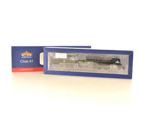 Bachmann boxed 00 gauge 32-550B BR green Class A1 60163 'Tornado' Locomotive and Tender, in original box, E,  appears unused,
