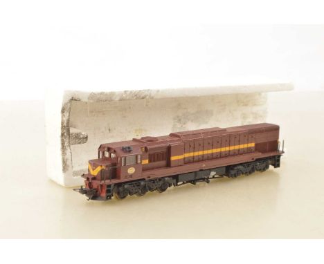 Lima South African unboxed HO Gauge 208134 SAR maroon 502 Class 34 Diesel Locomotive 34228, G-VG