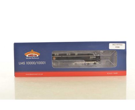 Bachmann 00 Gauge 31-999 LMS black and chrome 10000 Diesel Locomotive, in original box, E, unused, box E