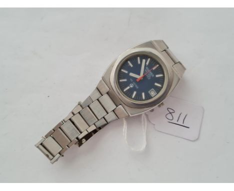 A gents ROAMER MICRO QUARTZ wrist watch with seconds sweep &amp; date apperture 