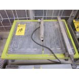 RYOBI WS722 TILE SAW