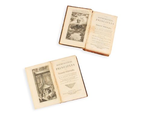  Newton, Isaac The Mathematical Principles of Natural Philosophy Translated into English by Andrew Motte. To which are added,