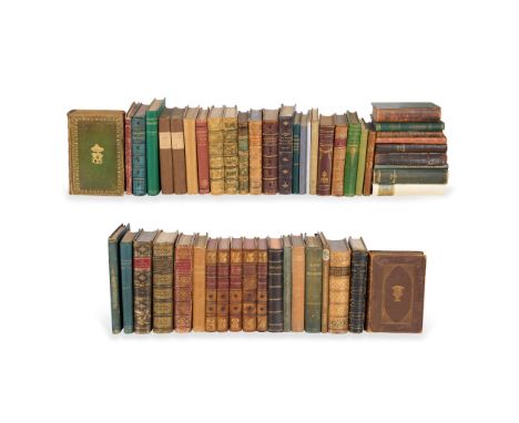  Antiquarian literature Collection of works, mostly 19th century and leather-bound Including: Cardinal Newman, Apologia Pro V