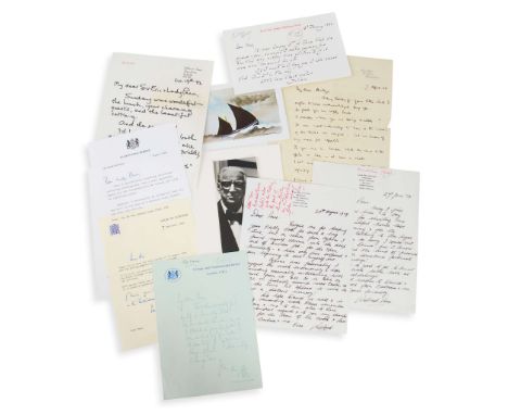 Letters from famous personalities 1920s-1970s Baden-Powell, Robert. Autograph letter, signed, dated 7th April 1926, regardin