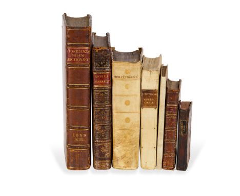  Florio, John Vocabolario Italiano ed Inglese, A Dictionary Italian and English … Now most diligently revised, corrected, and