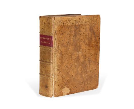  Hobhouse, John Cam A Journey through Albania, and Other Provinces of Turkey in Europe and Asia, to Constantinople during the