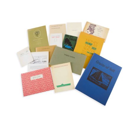  Finlay, Ian Hamilton Ephemera A collection of 22 small publications and items of ephemera:&nbsp;Three Gates. Wild Hawthorn P