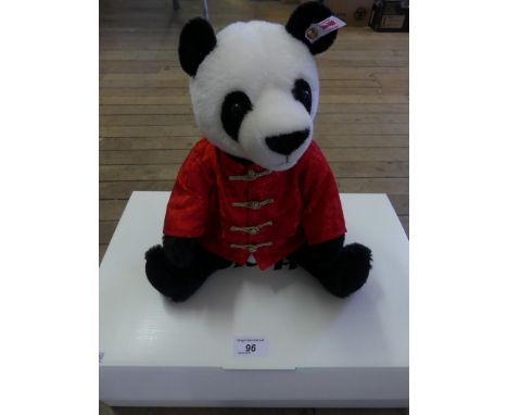 A modern Steiff 'Bao Bao the Lucky Steiff Panda' circa 2016, complete with box
