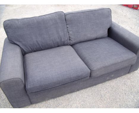 Large modern two seat sofa (width 195cm) 