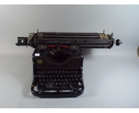 A Vintage Typewriter Rheinmetall.