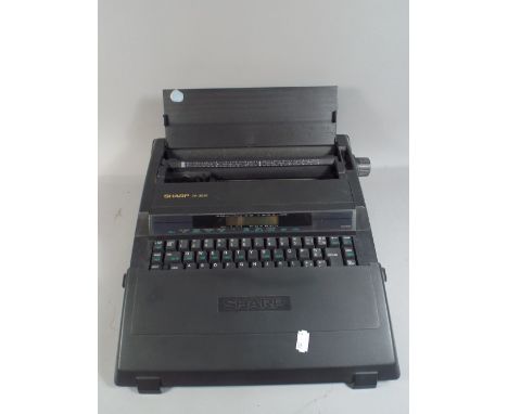 A Sharp Electric Typewriter.
