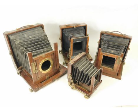 CAMERA BODIES. Four plate camera bodies.