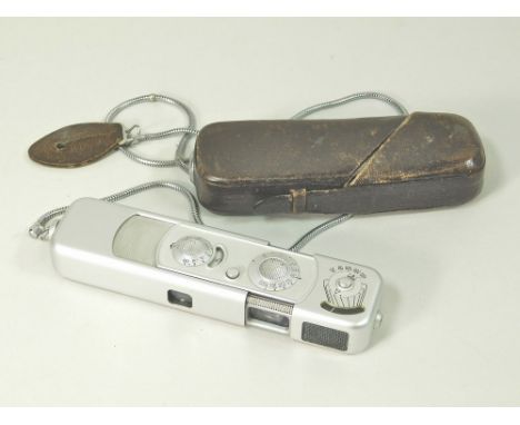 MINOX. A German made Minox miniature camera with caseAll cameras are untested & being sold as found on display or in storage.