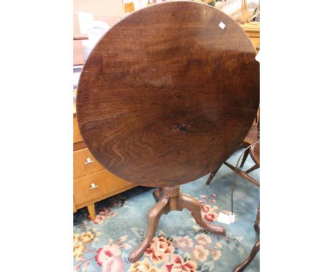 Georgian mahogany tilt top tripod table