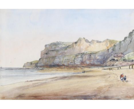 Charles Grey Graves (1783 - 1852), Dunmore, Shanklin Isle of Wight, 1848, watercolour, 18cm x 26cm, framedGood condition 