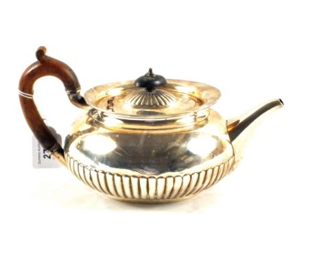 A Georgian Silver teapot, London 1805