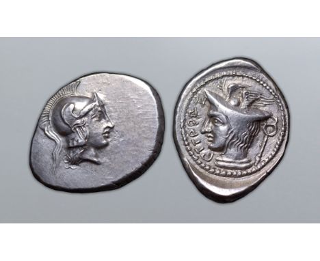Lycia, Patara AR Stater. Circa 400-390 BC. Head of Athena right, wearing plain Attic crested helmet with raised cheek guard /