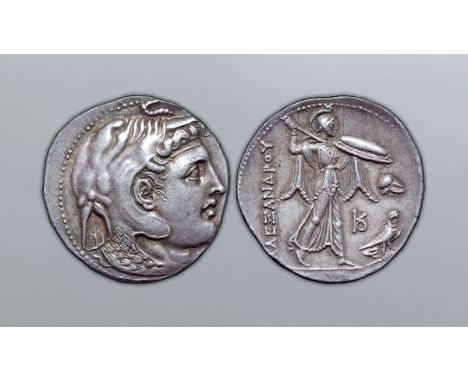 Ptolemaic Kingdom of Egypt, Ptolemy I, as satrap, AR Tetradrachm. Alexandria, circa 309-305 BC. Diademed head of the deified 