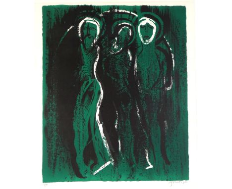 JOHN PIPER CH (BRITISH 1903-1992) THE VISITATION&nbsp; Lithograph, signed and numbered 28/90 in pencil, 56 x 47.5cm (22 x 18.