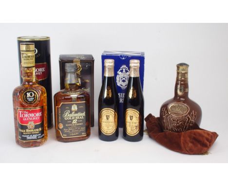 CHIVAS REGAL ROYAL SALUTE 21 YEARS OLD BLENDED SCOTCH WHISKY&nbsp; The Tormore Glenlivet 10 Years Old Single Highland Malt Sc