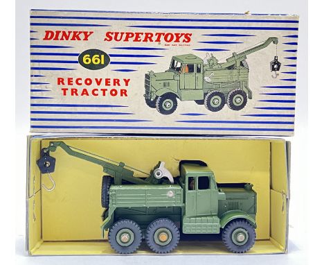 Vintage Toys, a boxed Dinky Supertoys Recovery Tractor (661), made by Meccano
