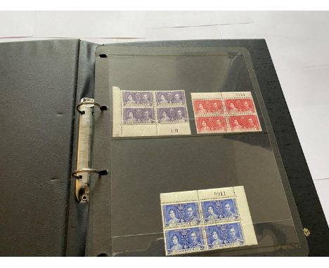 MAURITIUS , A FINE COLLECTION OF GV1 ISSUES , HOUSED IN HANGER BINDER . FIRST DEFINITIVE SET , 2C ? 1R , UNMOUNTED MINT , SEC