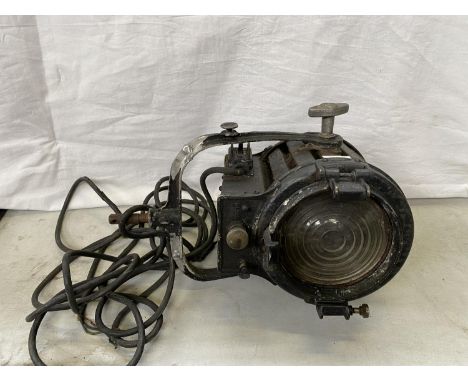 A VINTAGE STAGE LIGHT 