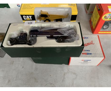 A BOXED NORSCOT DIE CAST CAT 950 H WHEEL LOADER MODEL, 1:50 SCALE, REF NO. 55196 