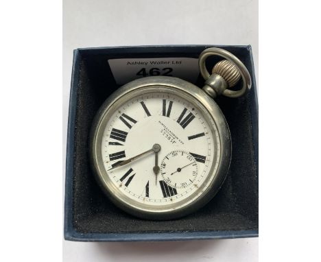 A BOXED WWI H WILLIAMSON LTD LONDON 52285F WITH MILITARY ARROW IN NEED OF SERVICE 