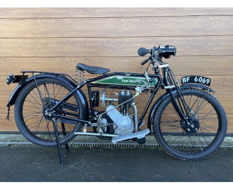 Property of a deceased's estate1922 New Imperial 347ccRegistration no. BF 6069Frame no. D1065S (see text)Engine no. 1C/E 9396