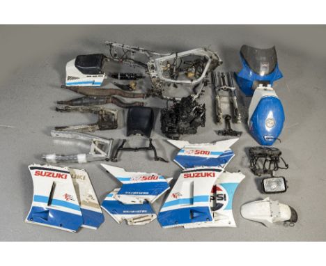 1986 Suzuki RG500 ProjectRegistration no. C795 DVSFrame no. HM31A-101299Engine no. 00101520Based on its World Championship-wi