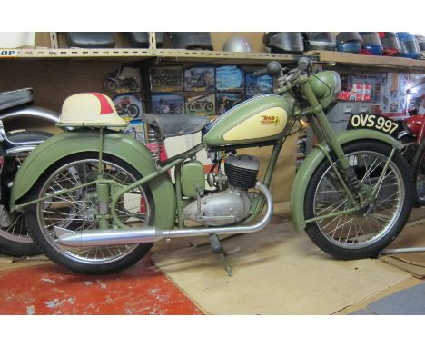Property of a deceased's estate1954 BSA 123cc Bantam D1Registration no. OVS 997Frame no. BD2S 33853Engine no. DD 1031Many a n