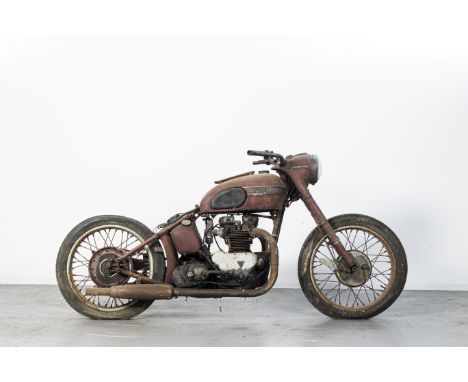 Property of a deceased's estate1951 Triumph 498cc 5T Speed Twin ProjectRegistration no. not registered (see text)Frame no. in