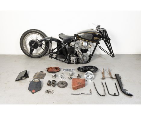 c.1935 Velocette 348cc KSS projectRegistration no. 266 XUMFrame no. MSS012Engine no. KSS7344By the end of the 1920s, Veloce's