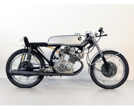 1962 Honda 125c CR93 Racing MotorcycleFrame no. 0106 (partial reading as remainder obscured by fairing bracket)Engine no. CR9