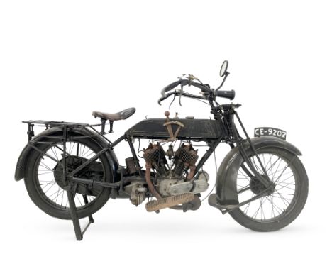 The Clive Wood MBE Collection1922 AJS 799cc Model DRegistration no. unregistered (see text)Frame no. Frame no. 15517Engine no