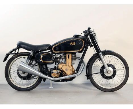 Property of a deceased's estatec.1949  AJS  350cc 7R Racing MotorcycleFrame no. 1376 (see text)Engine no. 49/7R 676Built from