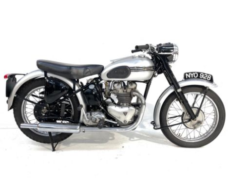 1953 Triumph 500cc Tiger 100 Registration no. NYO 928Frame no. 43844Engine no. T100 43844The Tiger 100 sports version of Edwa