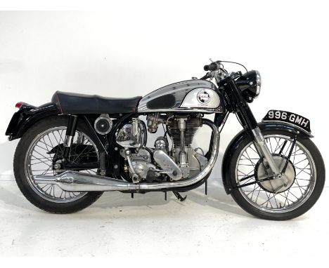 1956 Norton 490cc Model 30 InternationalRegistration no. 996 GMHFrame no. L11 64826Engine no. 64826 11LOne of the most charis
