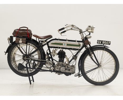 1914 Triumph 4hp Model ARegistration no. SV 9507Frame no. 250134Engine no. 30911The first Triumph motorcycle of 1902 used a B