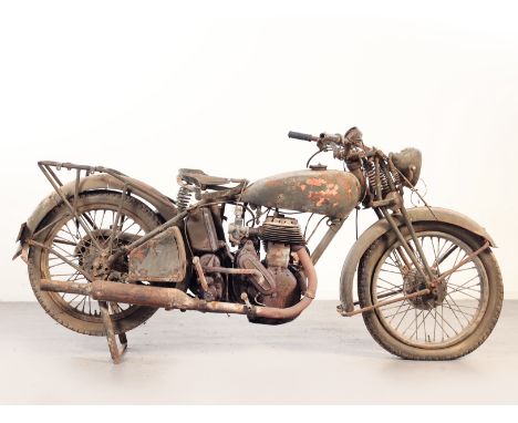 Property of a deceased's estatec.1940 Norton 490cc Model 16H Military Motorcycle ProjectRegistration no. not registeredFrame 