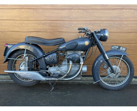 Property of a deceased's estate1953 Sunbeam 487cc S8 Registration no. HTP 891Frame no. S8-6802Engine no. S8-340A wartime desi