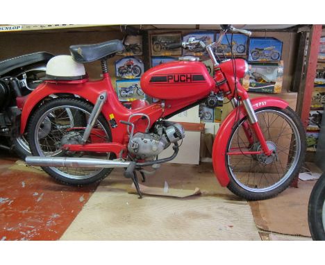 Property of a deceased's estate1980 Puch MV50 Sports Moped Ex-Post OfficeRegistration no. LAO 880WFrame no. 7479553Engine no.