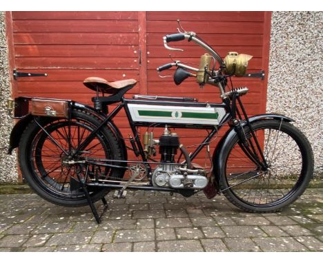 1913  Triumph 550cc 'Model C'Registration no. BT 1163Frame no. 211607Engine no. 23281•Single family ownership for circa 100 y