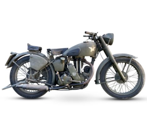 The Clive Wood MBE Collection1941 Matchless 347cc G3L Military MotorcycleRegistration no. 427 HPYFrame no. 24222Engine no. 41