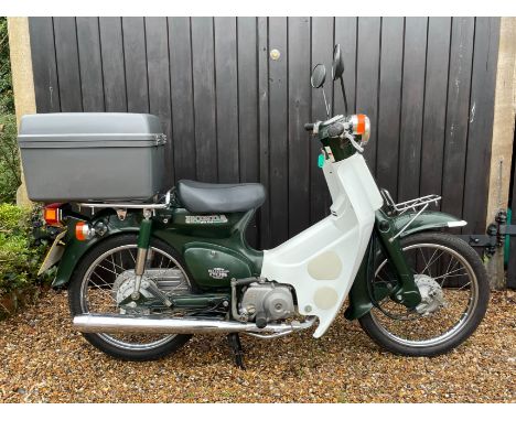 Formerly the property of James May, 'Captain Slow' of 'Top Gear' and 'The Grand Tour'1995 Honda C90 Super CubRegistration no.