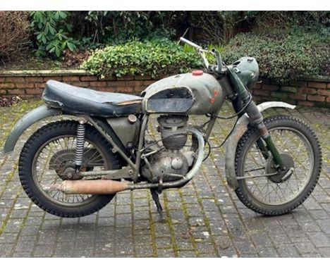 1967  BSA  343cc B40 Military MotorcycleRegistration no. no registeredFrame no. B40GB 386Engine no. B40GB 3152Introduced in S