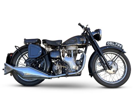 The Clive Wood MBE Collection1952 Velocette 348cc MACRegistration no. ORL 794Frame no. MS 11541Engine no. MAC 17989In 1933 Ve