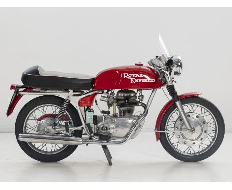 1966 Royal Enfield 248cc Continental GTRegistration no. FAV 211CFrame no. 70030Engine no. GT15838A development of the popular